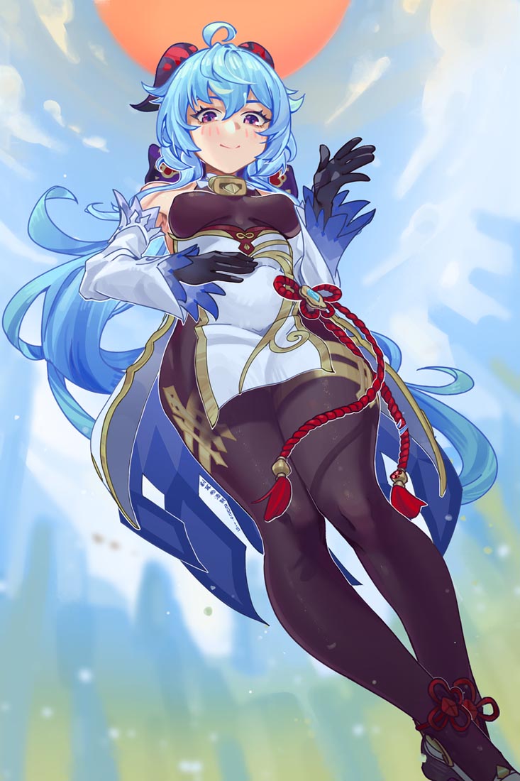 【240205】二次元美少女插画#早安