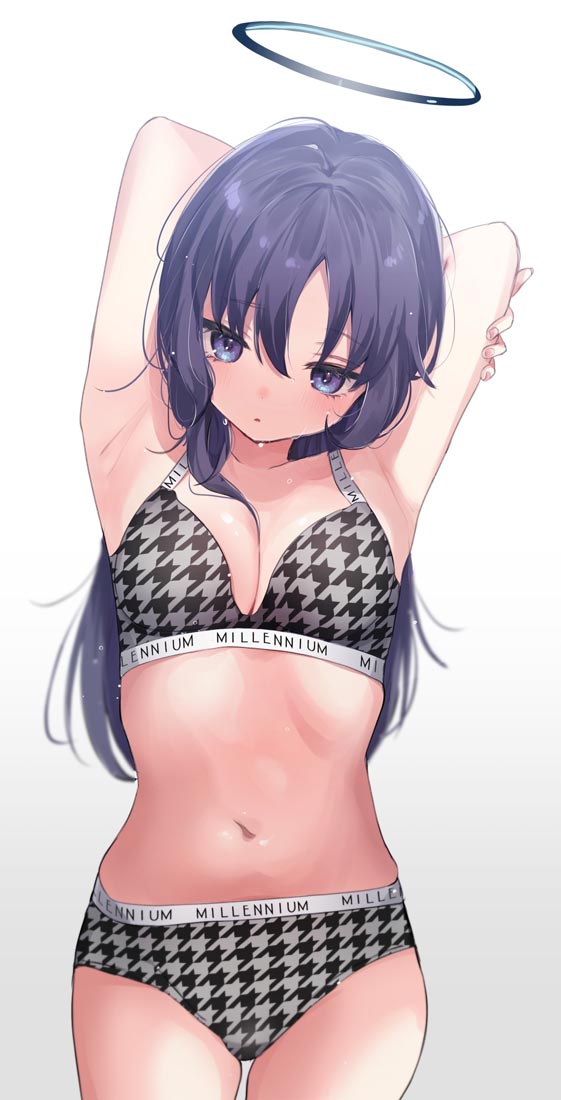 【240205】二次元美少女插画#午安