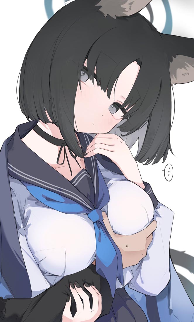 【240205】二次元美少女插画#午安