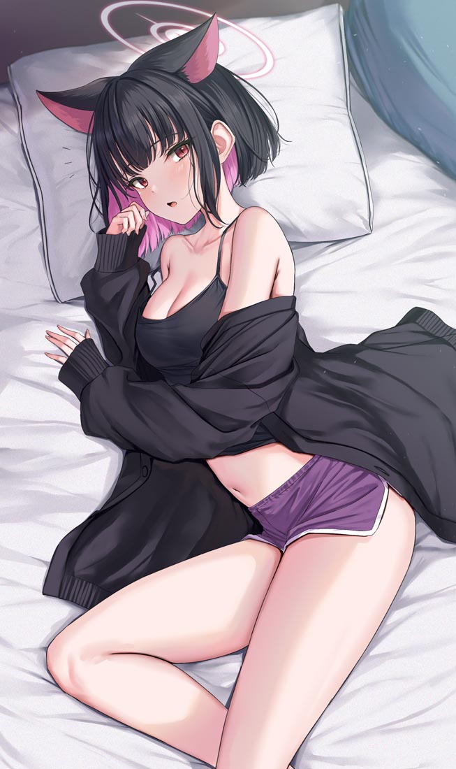 【240205】二次元美少女插画#午安