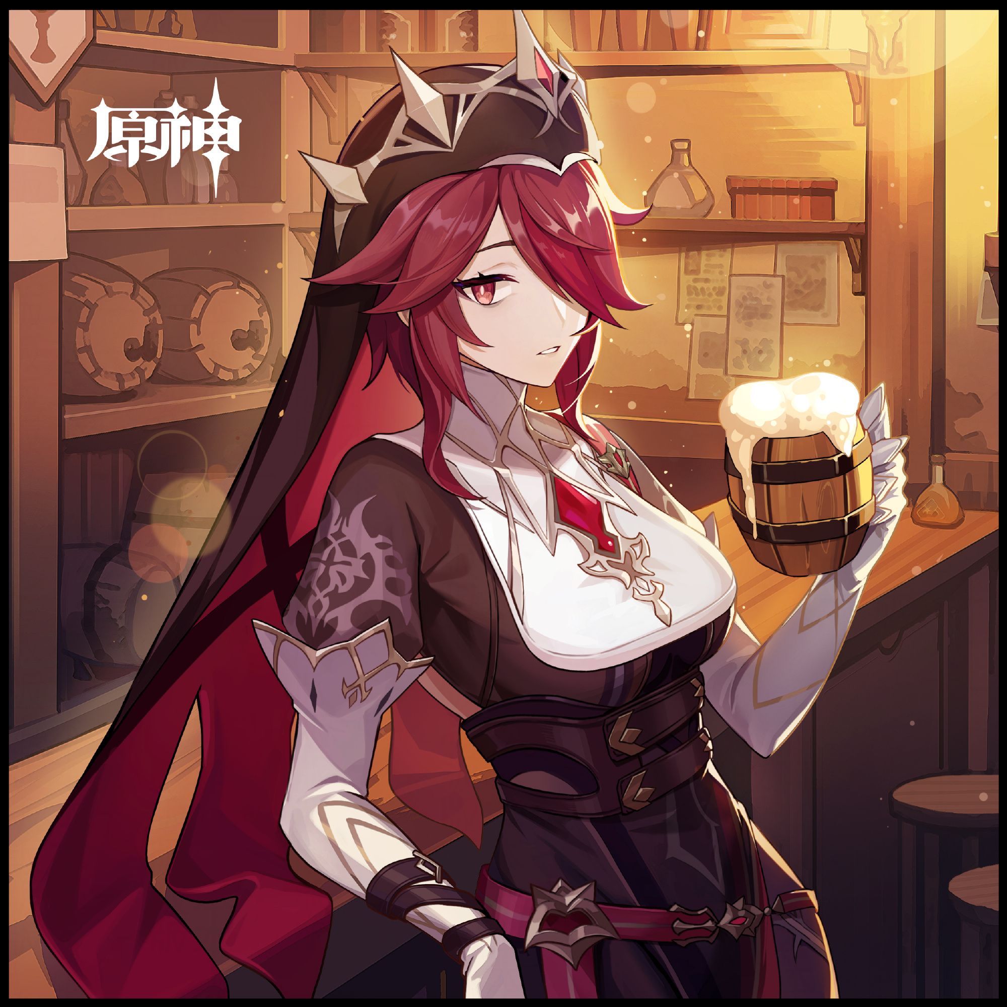 原神：“罗莎莉亚” 生日快乐 官方贺图