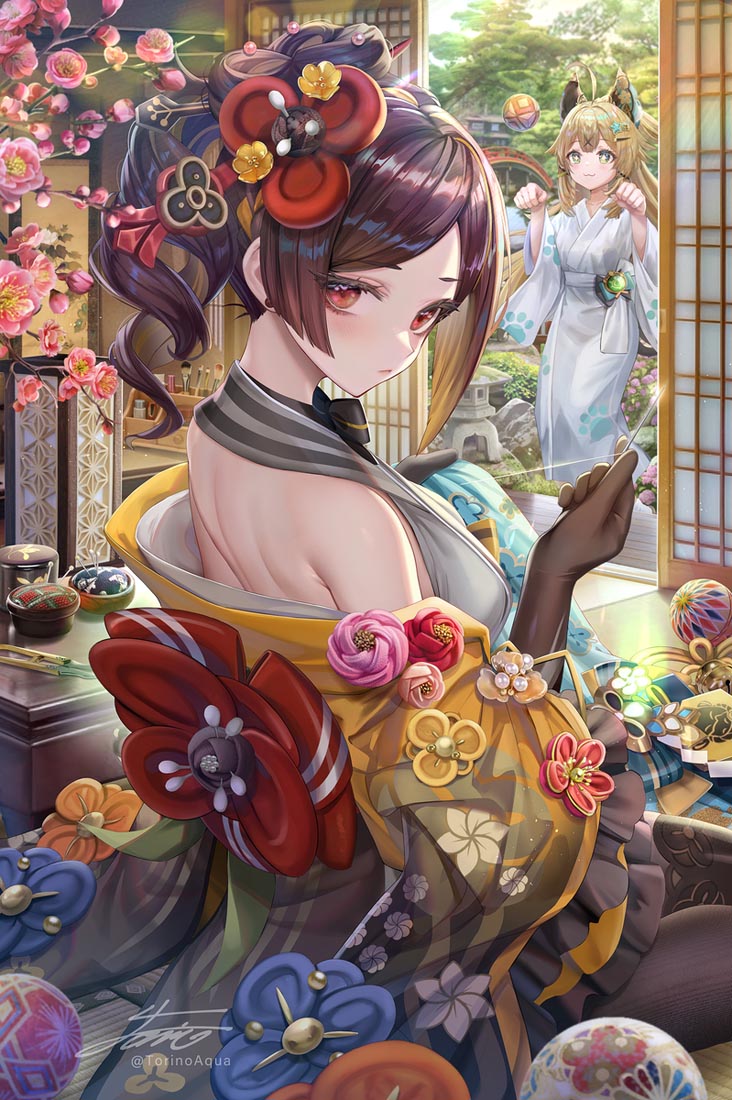 动漫插画福利#晚安【240216】