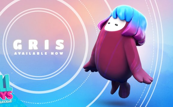 《糖豆人》与《Gris》联动新皮肤，炫彩发型上线