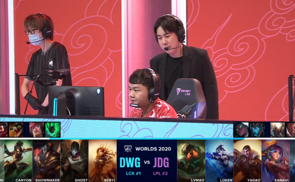 英雄联盟S10文字战报：全盘碾压，DWG大胜JDG