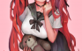 每日好图：极致色彩,二次元动漫美少女【画师：ぼるぼる】