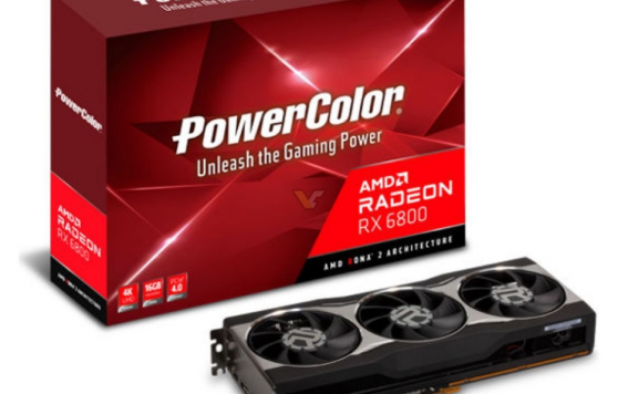 华擎、撼讯发布AMD RX 6800系显卡,采用公版设计