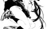 每日好图：P站#黑白手绘风#女子高中生#JK#插画欣赏【画师：ガガイモ】