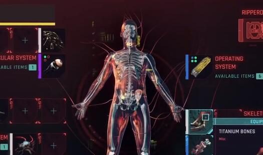 《赛博朋克2077》义体系统简介:二段跳,螳螂刀等