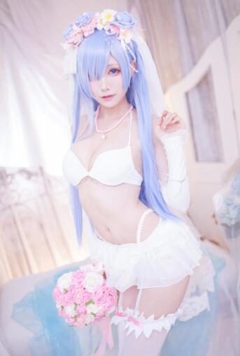 【Mon夢】Re：从零开始的异世界生活 长发雷姆【COS写真集31P】
