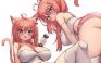 每日好图：二次元巨乳猫耳娘#插画精选【画师Kaptivate】