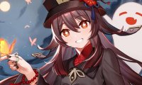 原神：“胡桃” 生日快乐 官方贺图