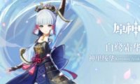 原神2.0:拾枝杂谈-「神里绫华:鹤舞冰华」