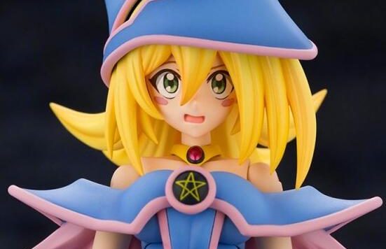 手办模型:寿屋《游戏王》“黑魔导女孩” 可动拼装模型