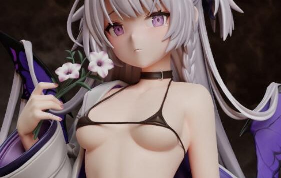 手办模型：画师むりょたろ原创角色【ペチュニア】宣布手办化