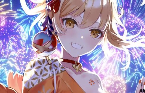 原神:“宵宫” 生日快乐 官方贺图