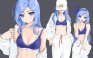 精美画集：蓝发女孩【画师：chaesu】
