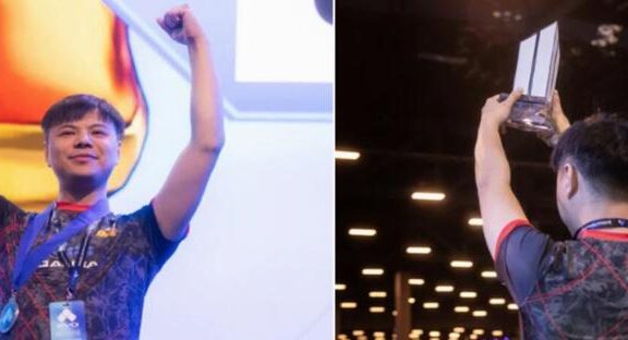 EVO 2023：《拳皇15》总决赛，中国选手“小孩”曾卓君获得冠军